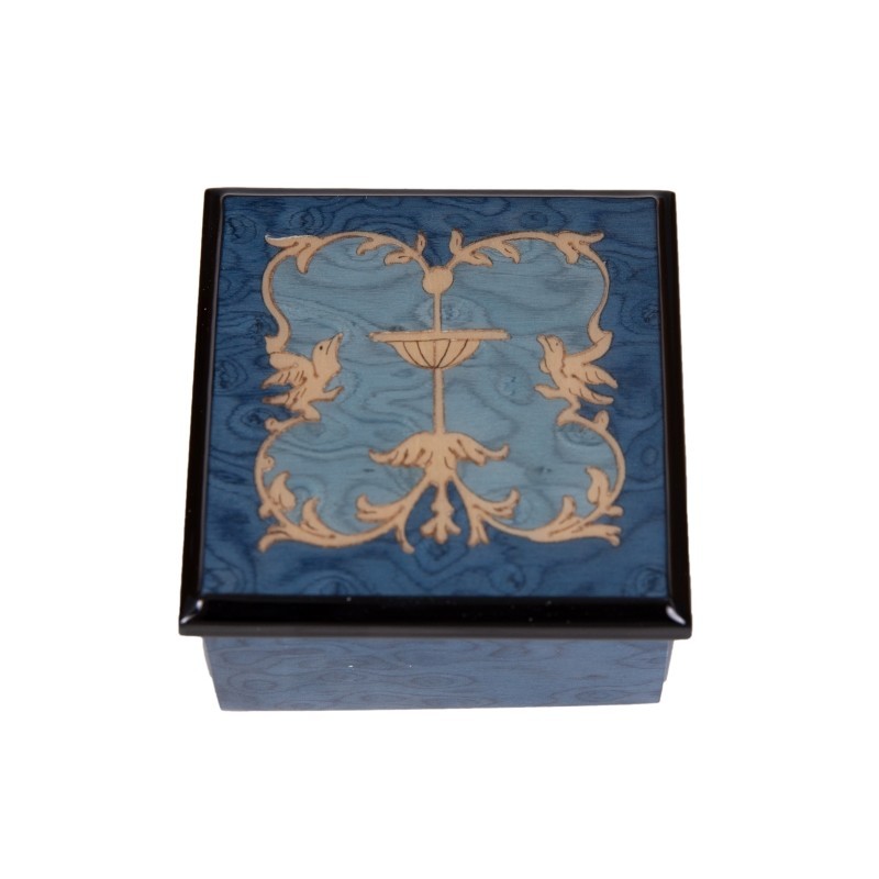 Inlaid Arabesque Wood Box