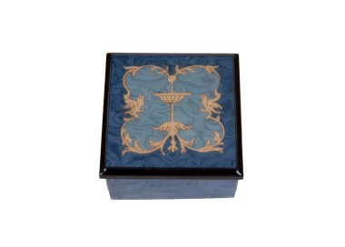 Inlaid Arabesque Wood Box