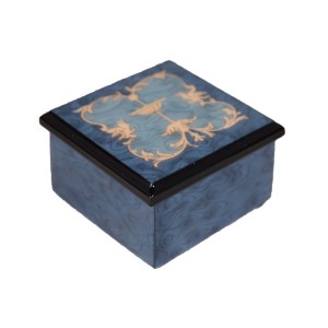 Inlaid Arabesque Wood Box