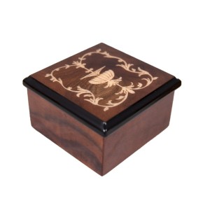 Inlaid Arabesque Wood Box