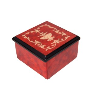 Inlaid Arabesque Wood Box