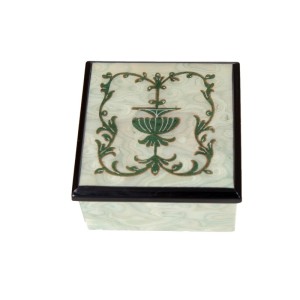 Inlaid Arabesque Wood Box