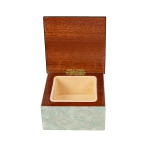 Inlaid Arabesque Wood Box