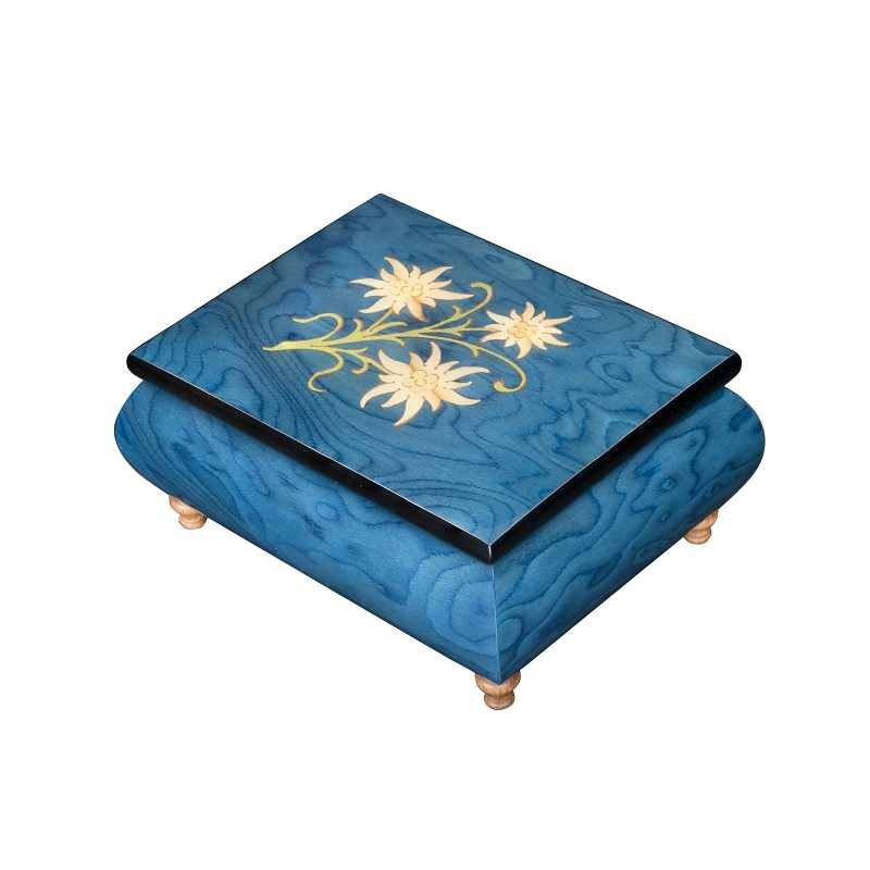 Inlaid Music Box 415 Edelweiss