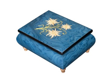 Inlaid Music Box 415 Edelweiss