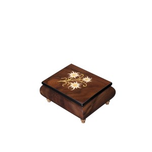 Inlaid Music Box 415 Edelweiss