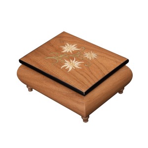 Inlaid Music Box 415 Edelweiss