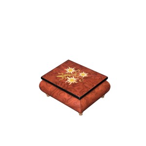 Inlaid Music Box 415 Edelweiss