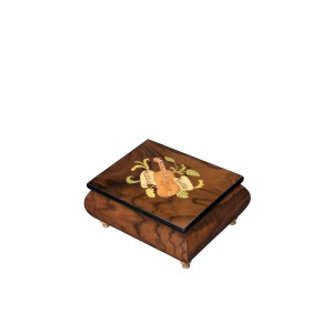 Inlaid Music Box 415 Violin